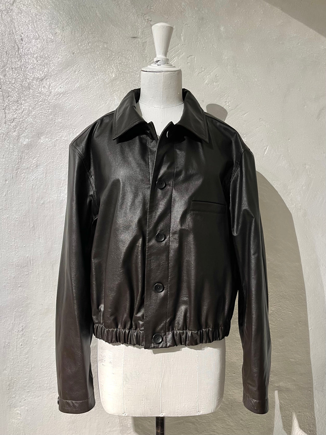 Lemaire leather jacket