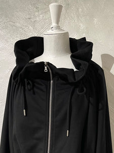 Dries Van Noten draped jersey zip sweater