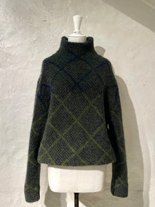 Dries Van Noten knitted high neck sweater