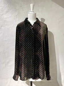 Dries Van Noten velvet shirt