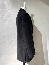 Load image into Gallery viewer, Dries Van Noten grey pinstripe wool jacket