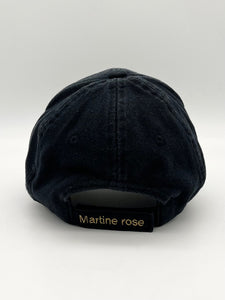 Martine Rose cut peak cap