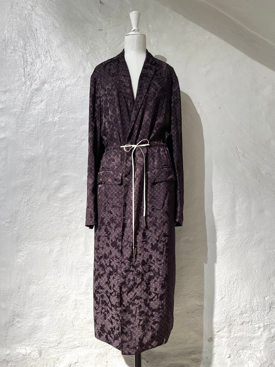 Dries Van Noten satin coat