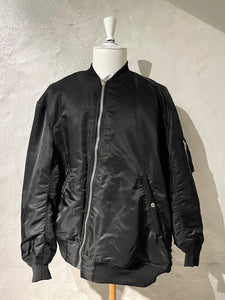 Comme des Garçons BLACK twisted reversible bomber jacket