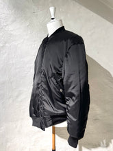 Load image into Gallery viewer, Comme des Garçons BLACK twisted reversible bomber jacket