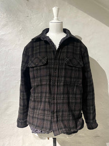 Maison Margiela quilted shirt-jacket