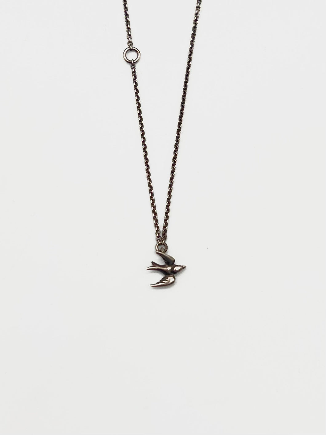 Werkstatt München - mini chain necklace swallow