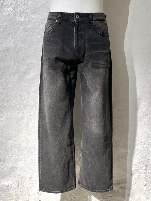 Coor dusty washed denim trousers