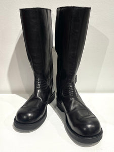 Maison Margiela MM6 leather biker boots
