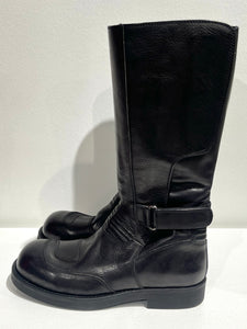 Maison Margiela MM6 leather biker boots