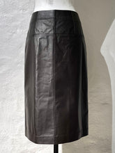 Load image into Gallery viewer, Lemaire wrapover leather skirt