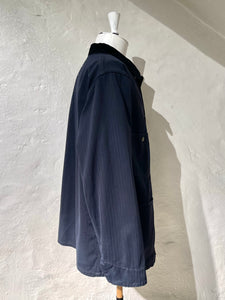 Maison Margiela dark blue herringbone jacket