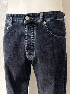 Maison Margiela MM6 flocked denim jeans