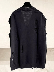 Yohji Yamamoto knitted vest