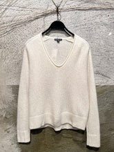 Load image into Gallery viewer, James Perse cashmere V neck sweater