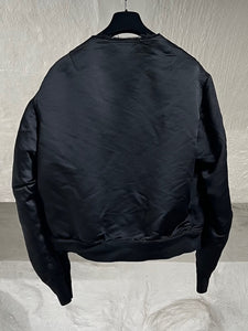 Black Comme des Garçons bomber jacket