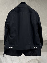 Load image into Gallery viewer, Black Comme des Garçons blazer