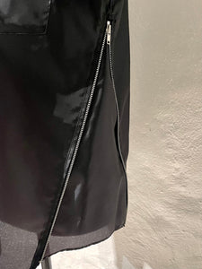 Comme des Garçons BLACK shirt with side zips