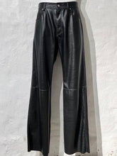 Load image into Gallery viewer, MM6 Maison Margiela faux leather trousers