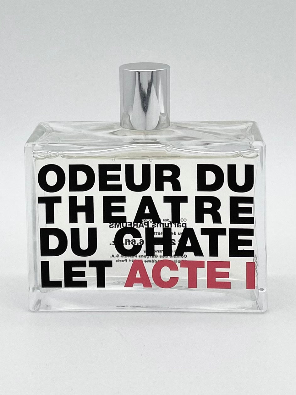 Comme des Gar ons Odeur du theatre du chatelet